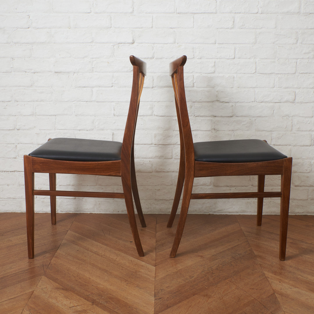 Brazilia ダブルバックチェア 2脚セット / 張替済