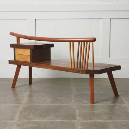 作家物 無垢材 ベンチ