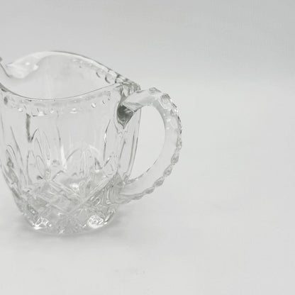英国クラシック ガラス ミルクピッチャー