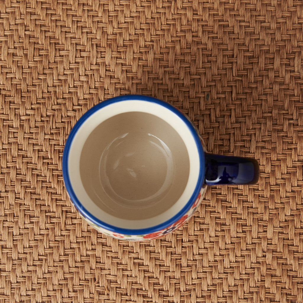 ポーリッシュポタリー マグカップ レッド