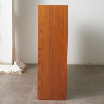 ヴィンテージ ナロー ガラスキャビネット