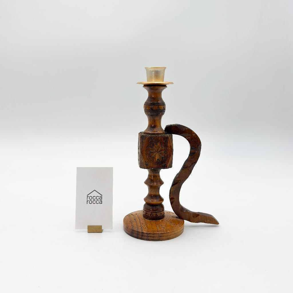 ヴィンテージ 木製 キャンドルスタンド – rocca rocca