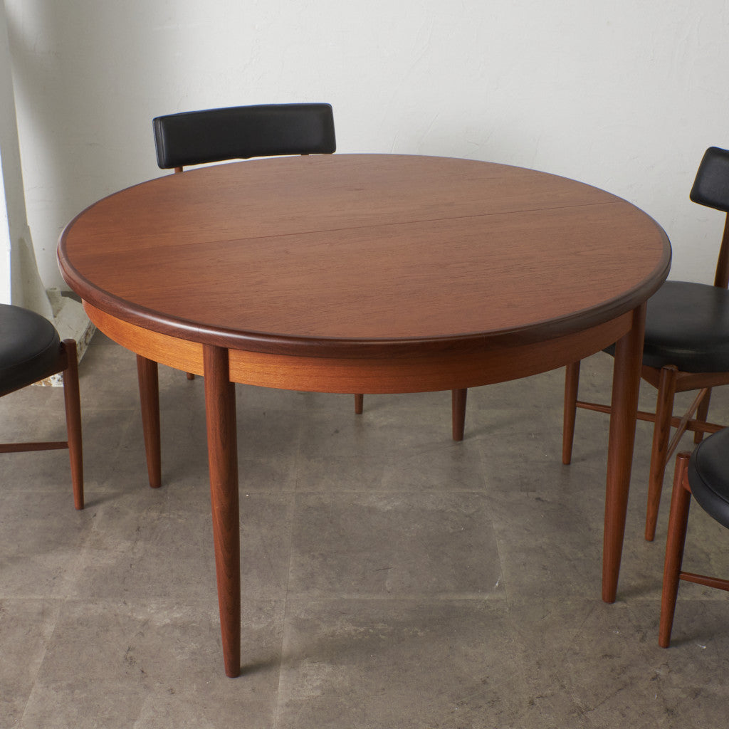 エクステンション ラウンドダイニングテーブル