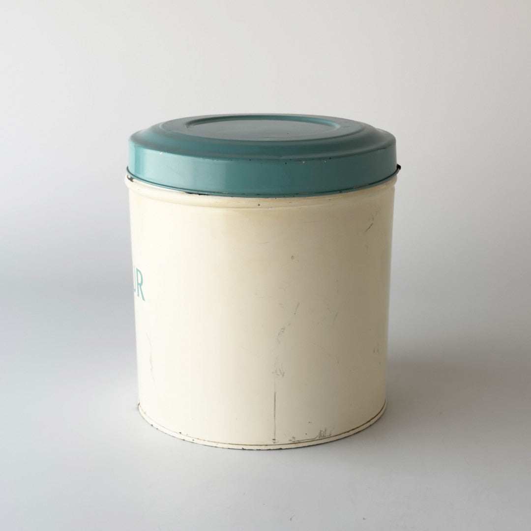 英国ヴィンテージ FLOUR 缶