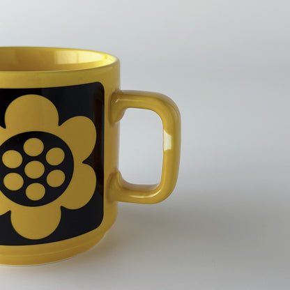Hornsea x Magpie マグカップ Geo Flower Yellow