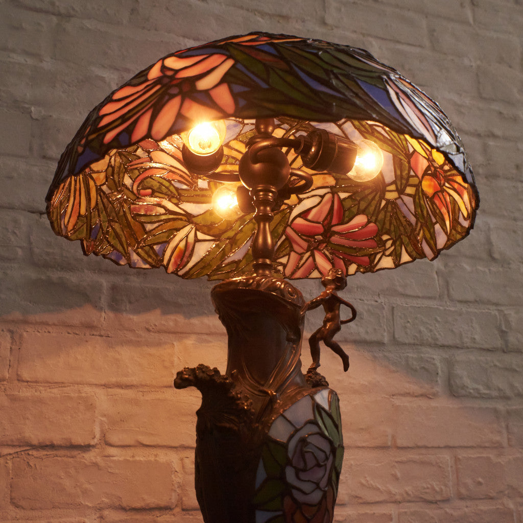 ステンドグラス ティファニーランプ