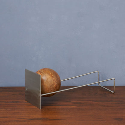 スロープ ブックスタンド シルバー