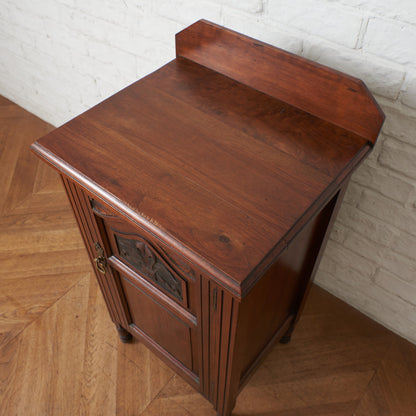 英国アンティーク ウォールナット材 スモールキャビネット