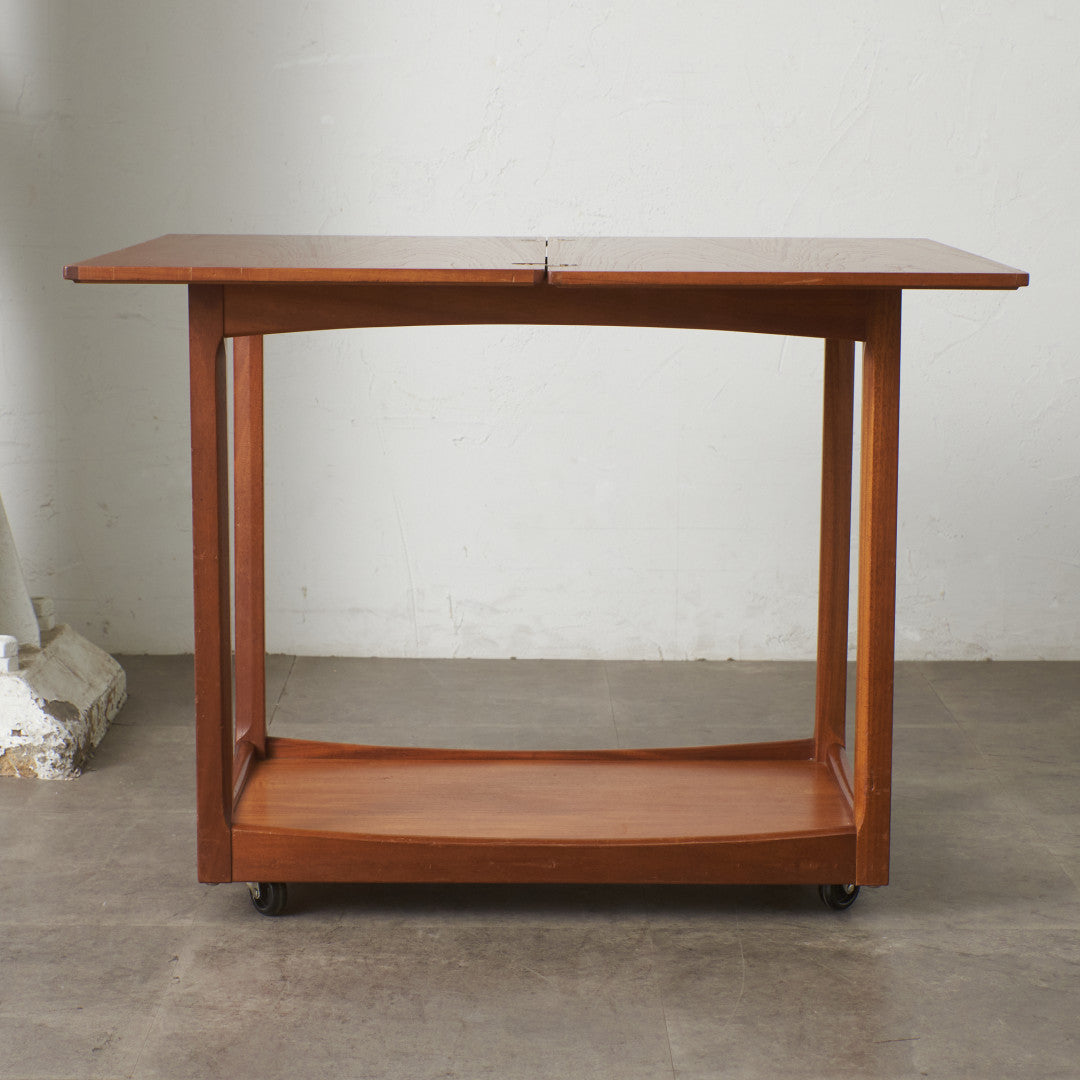 英国ヴィンテージ ターンリーフ ティートロリー