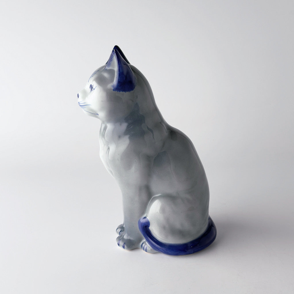 英国ヴィンテージ 猫のフィギュリン