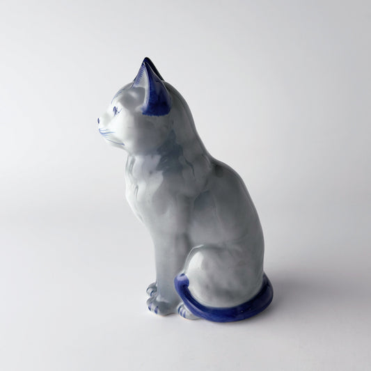 英国ヴィンテージ 猫のフィギュリン