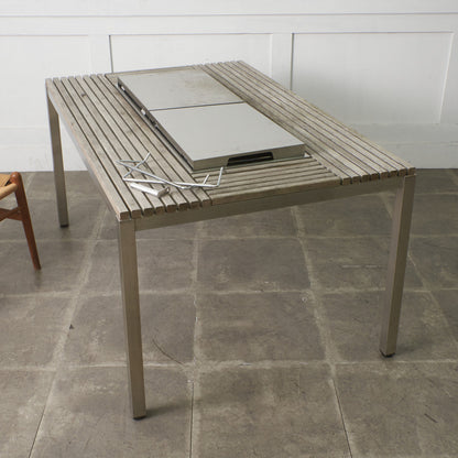 ガーデンユニットテーブル & グリル 3点セット