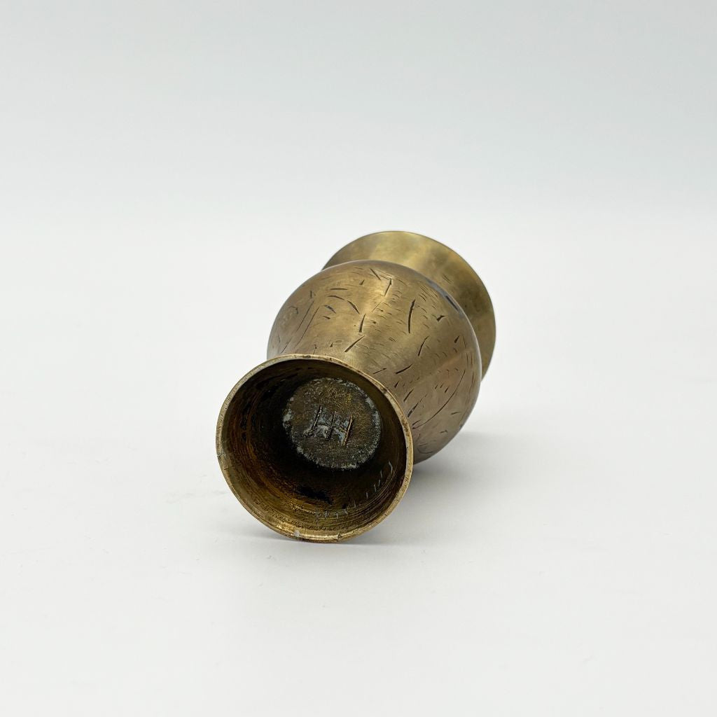 英国ヴィンテージ 真鍮製 ミニポット