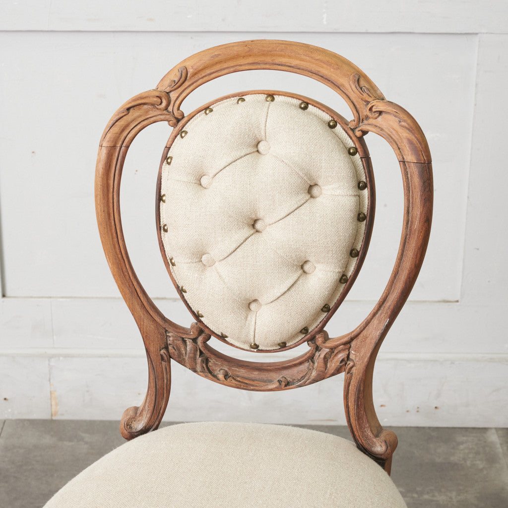 ストリップド加工 ダイニングチェア / 張替済