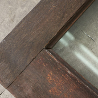 年代物 両開き 木製ドア　　