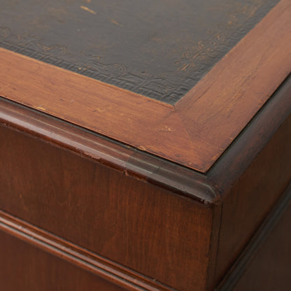 西欧アンティーク 両袖デスク