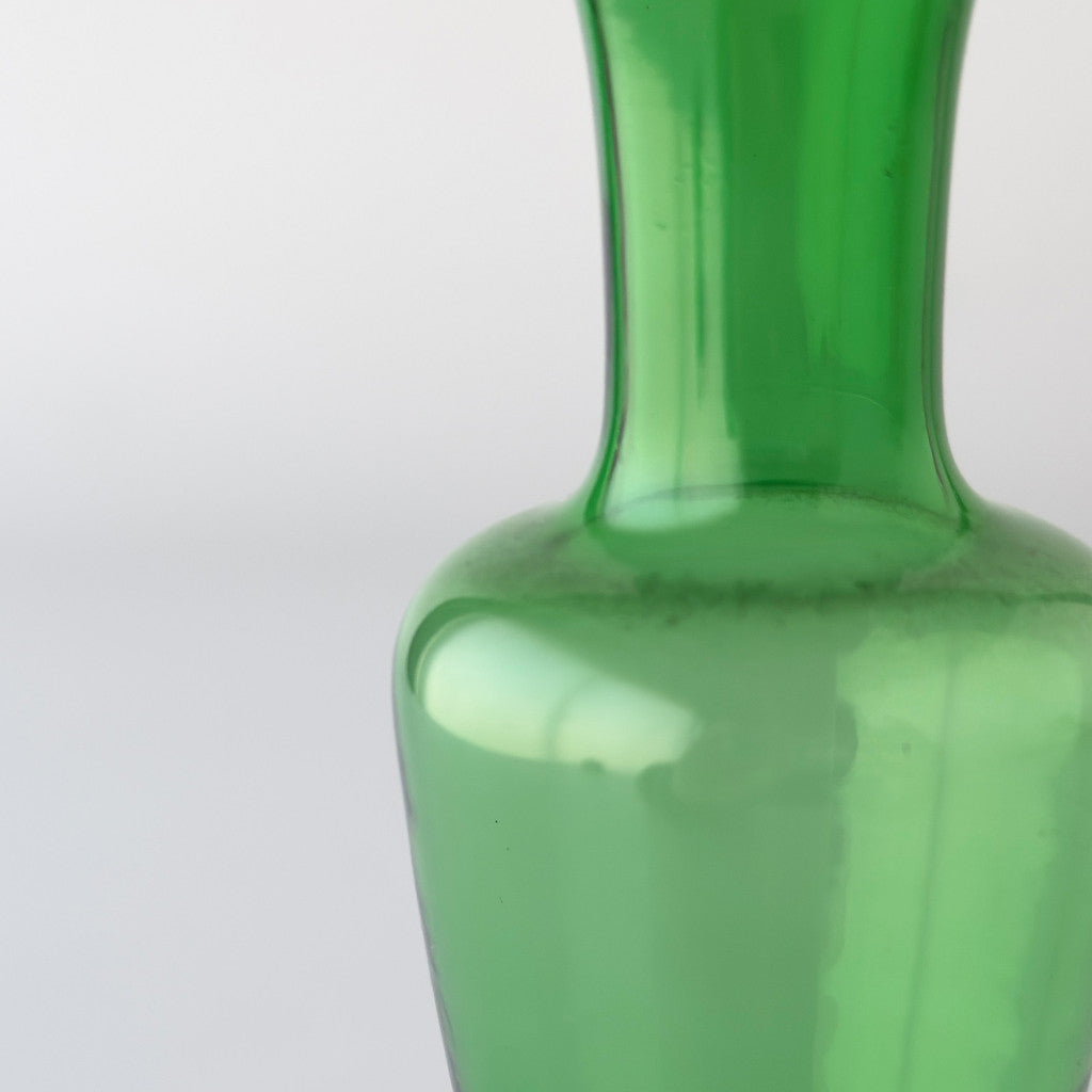 英国ヴィンテージ ガラスフラワーベース