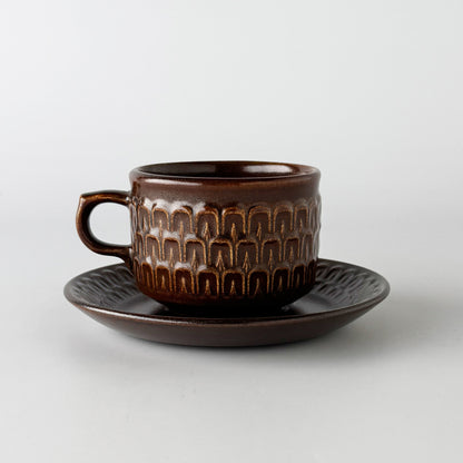 Pennine ペンニン カップ＆ソーサー ブラウン