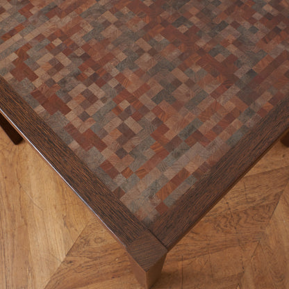 寄木サイドテーブル