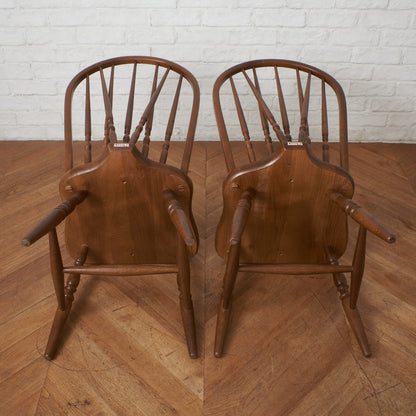 ボウスピンドルバックチェア 2脚セット