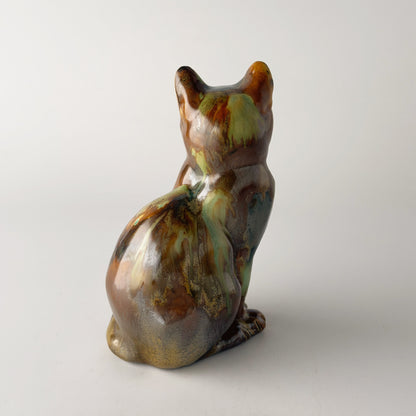 英国ヴィンテージ 猫のフィギュリン