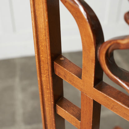 アールヌーボー ハイバックチェア / 張替済