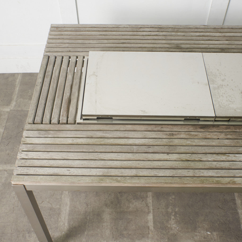 ガーデンユニットテーブル & グリル 3点セット