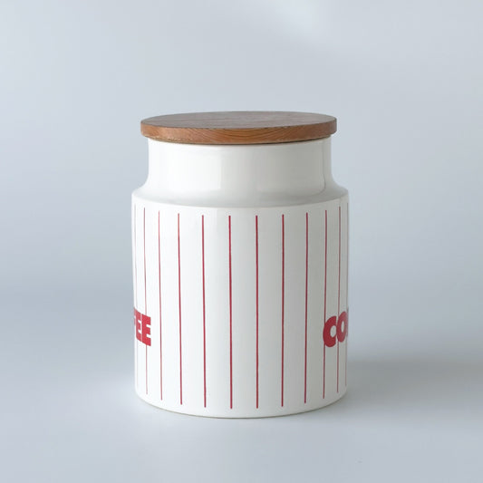 STRIPE ストライプ キャニスター "COFFEE"