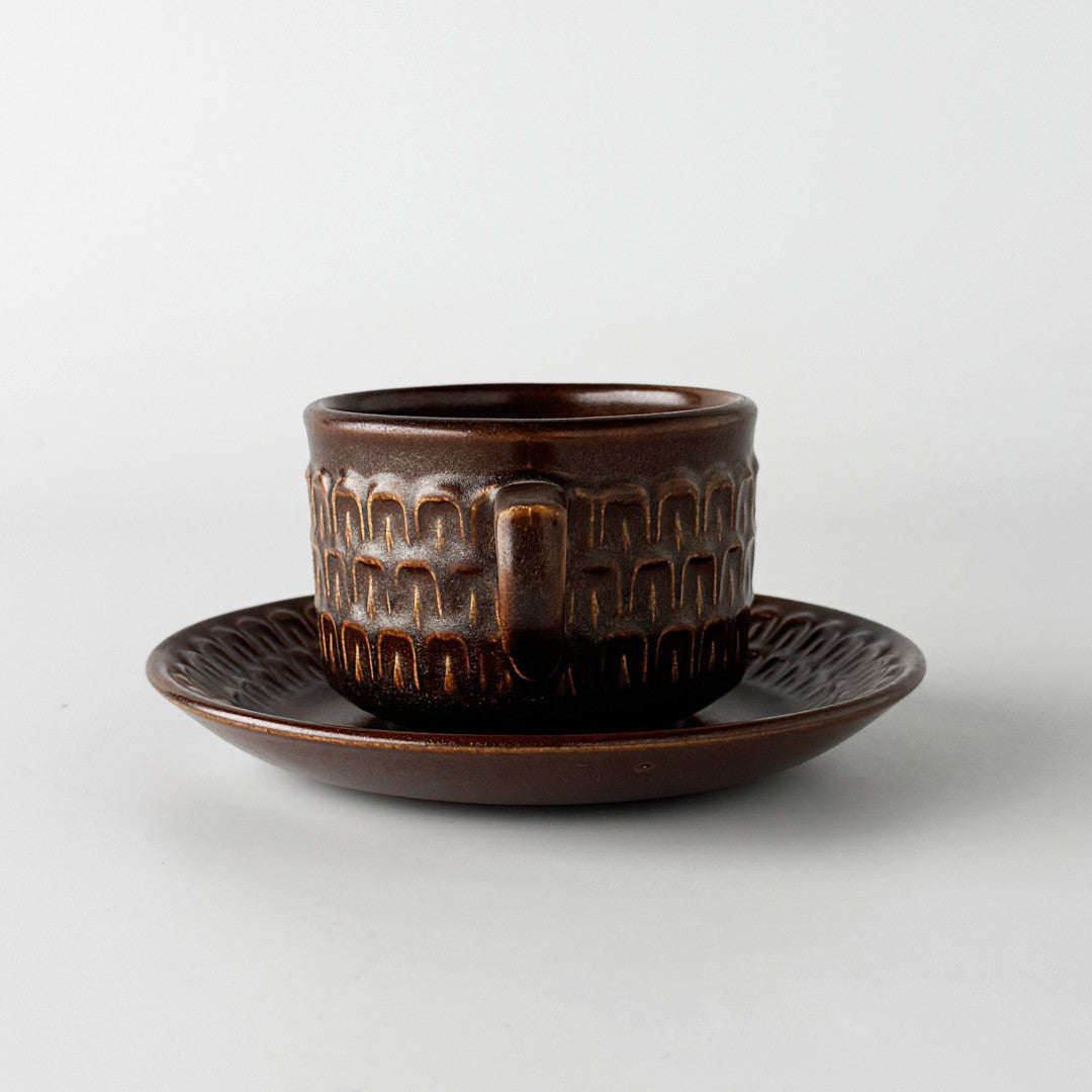 Pennine ペンニン カップ＆ソーサー ブラウン