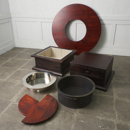 囲炉裏 ローテーブル 兼 ダイニングテーブル