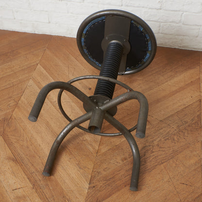 インダストリアル カウンターチェア / 張替済