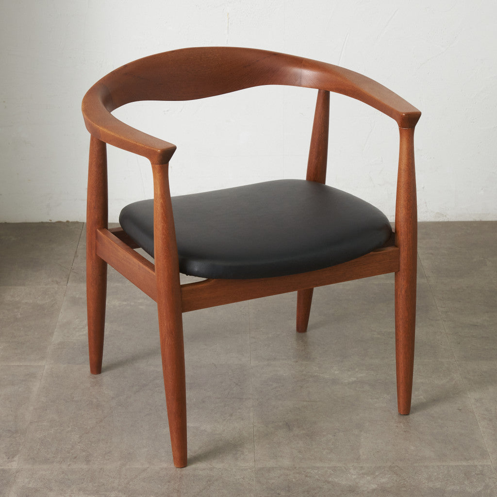 北欧スタイル ヴィンテージ アームチェア / 張替済