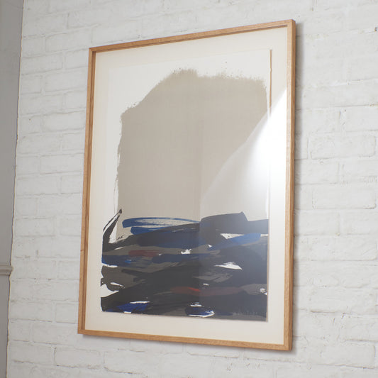 津高和一  そこにあるもの [ 風化する時間 ] リトグラフ