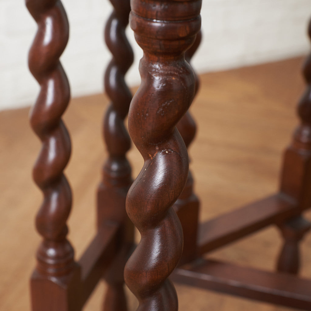 アンティーク ドロップリーフ ゲートレッグテーブル