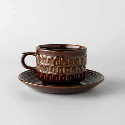 Pennine ペンニン カップ＆ソーサー ブラウン