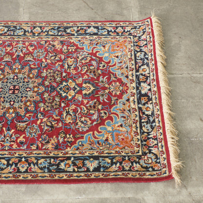 ウール製 手織りラグ