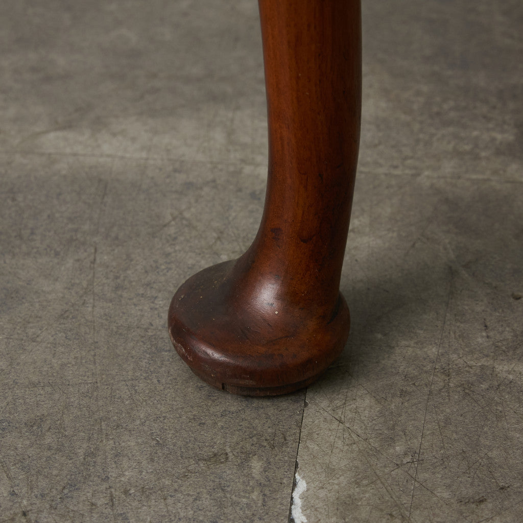 アンティーク ウォールナット材 両袖デスク