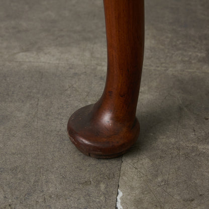 アンティーク ウォールナット材 両袖デスク