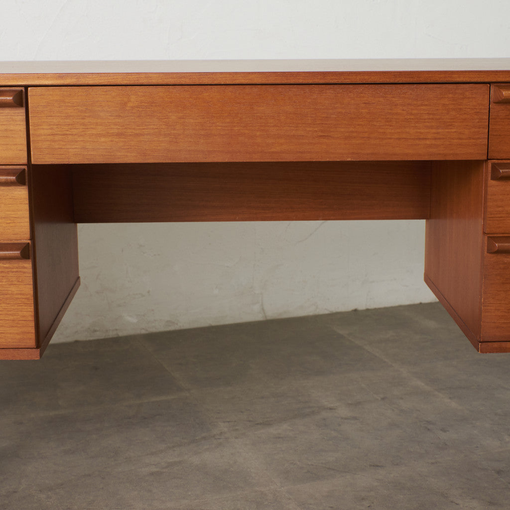 ヴィンテージ ドレッシングデスク / 両袖デスク