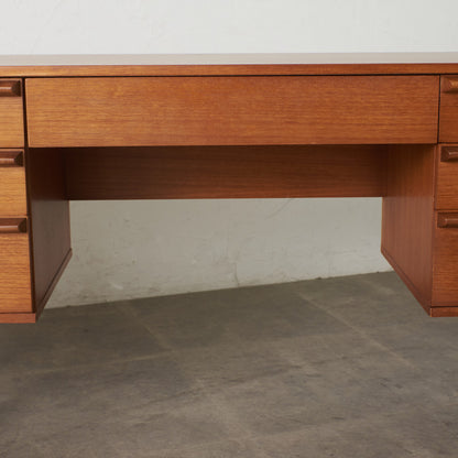 ヴィンテージ ドレッシングデスク / 両袖デスク