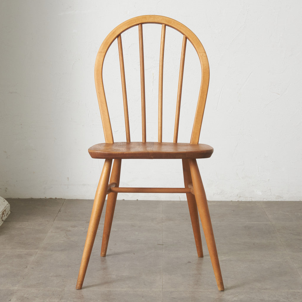 4本スポーク フープバックチェア