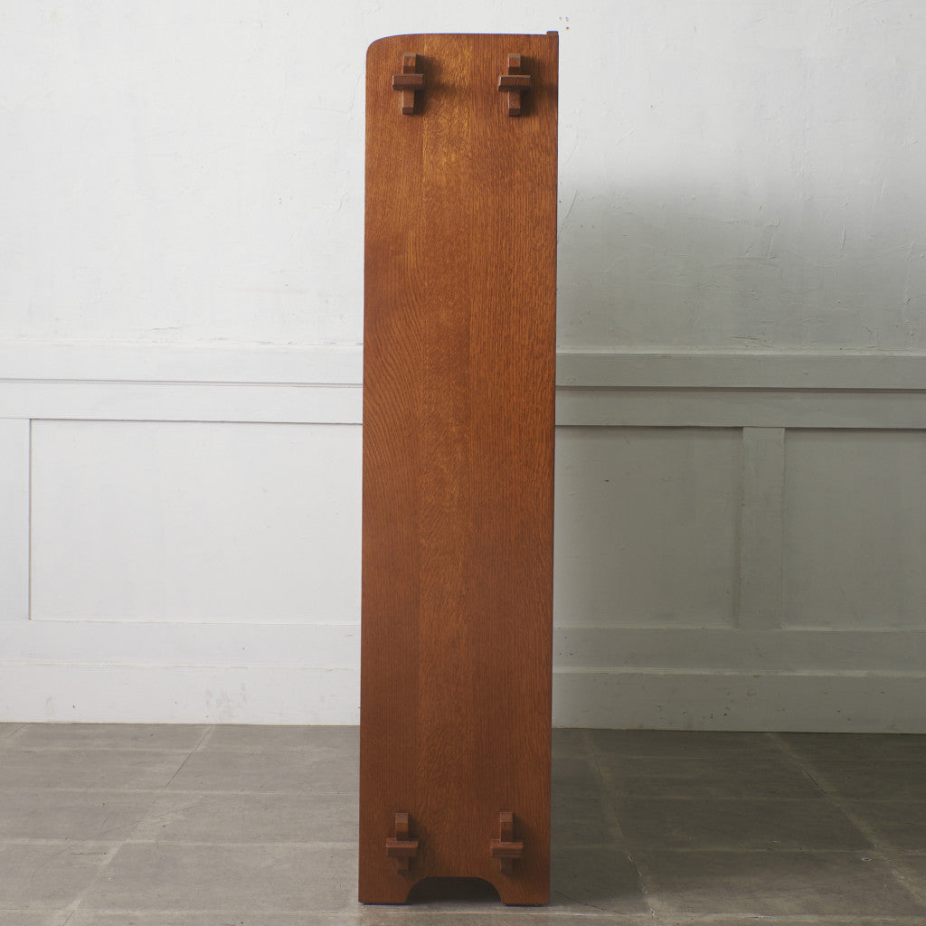 ミッションスタイル ガラスキャビネット