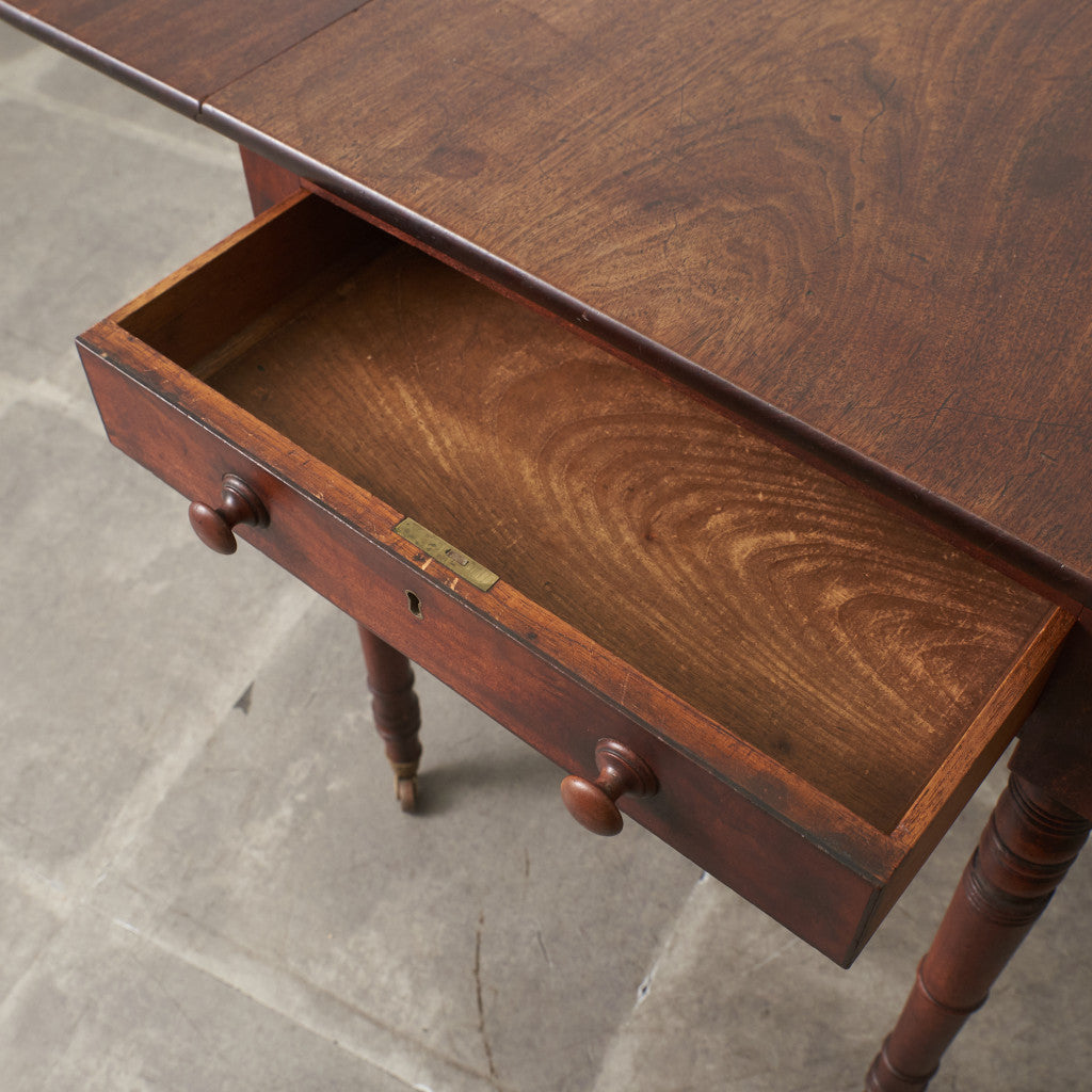 英国アンティーク マホガニー ペンブロークテーブル