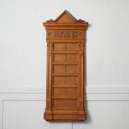 西欧アンティーク 讃美歌ボード