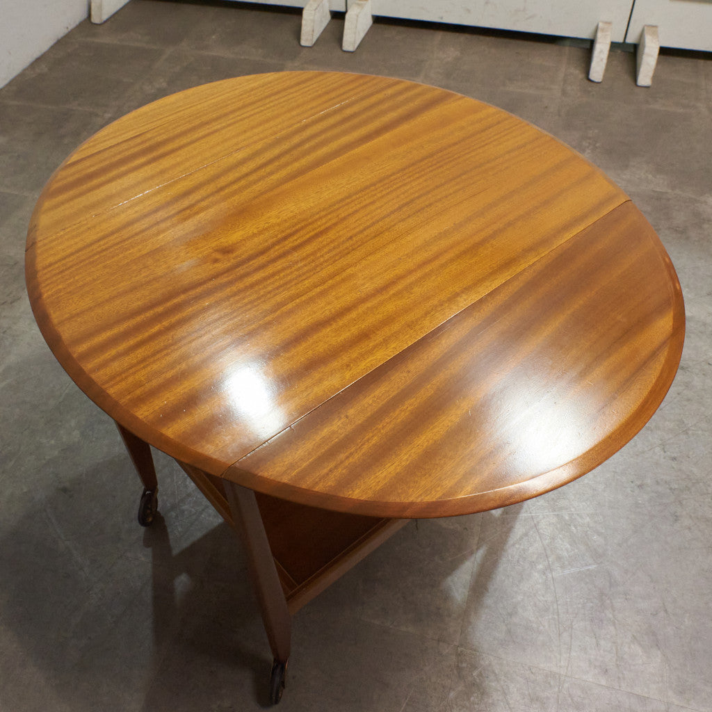 英国ヴィンテージ ドロップリーフトロリーワゴン