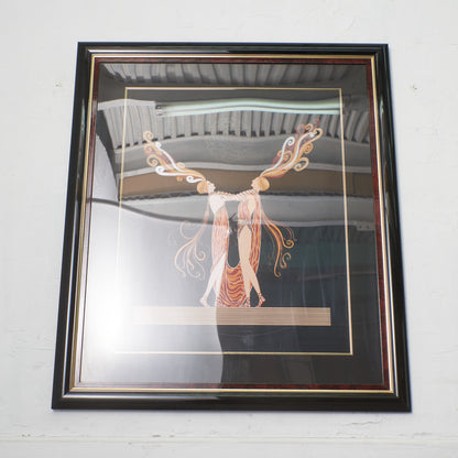 ERTE [ Kiss of Fire ] リトグラフ