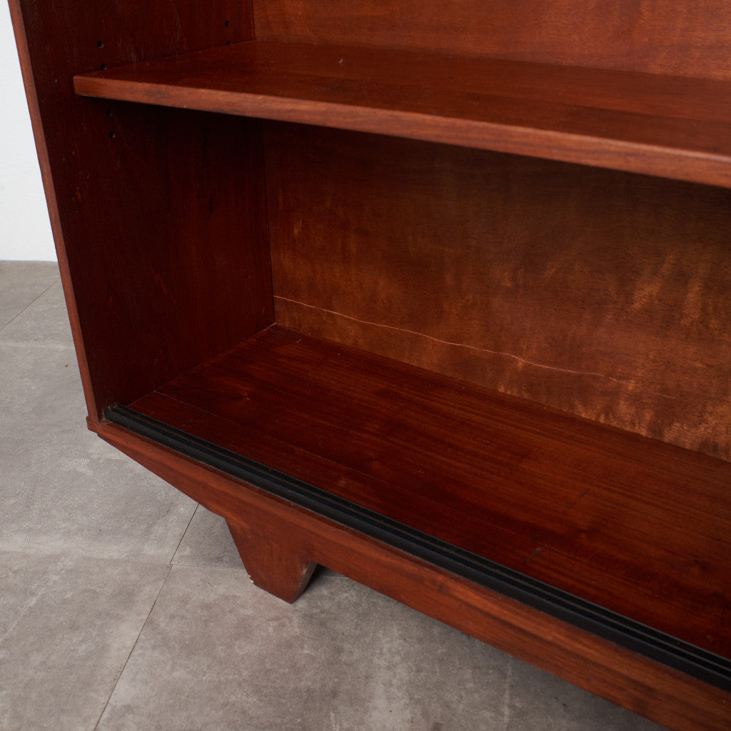 英国ヴィンテージ ナローブックケース