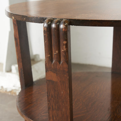 英国クラシック アールデコ様式 サイドテーブル