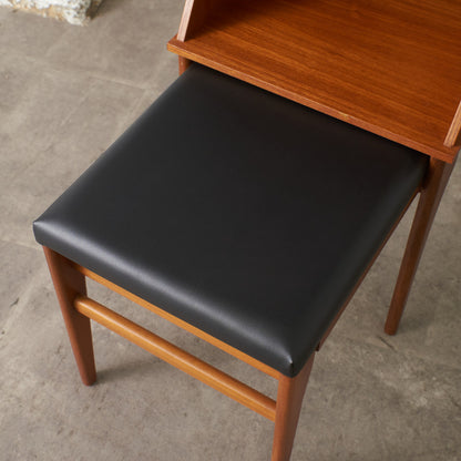 ヴィンテージ テレフォンベンチ / 張替済