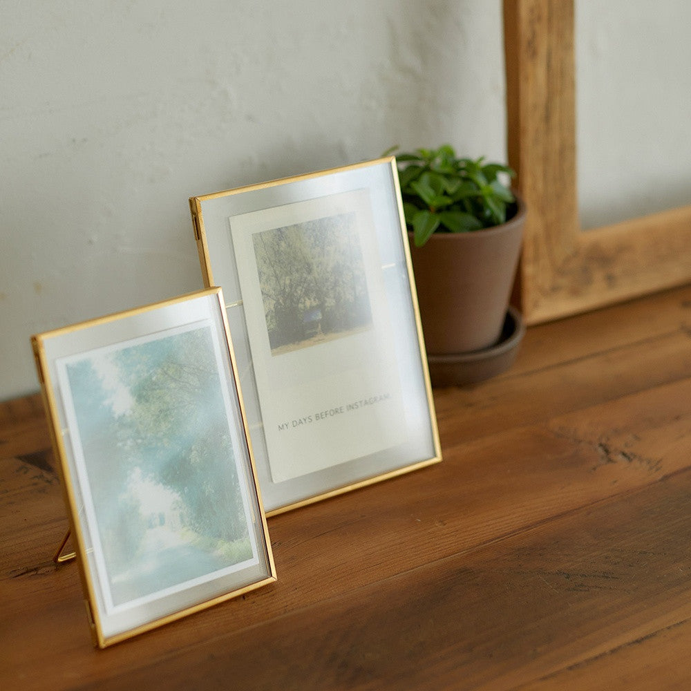 真鍮 フォトフレーム Sサイズ